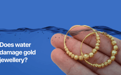 Does water damage gold jewellery?