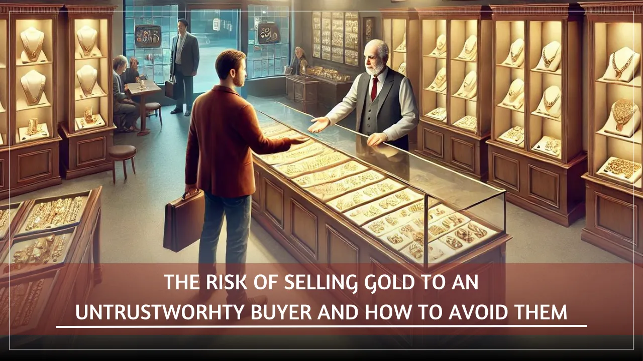 Customer selling gold to trustworthy gold buyer in bangalore