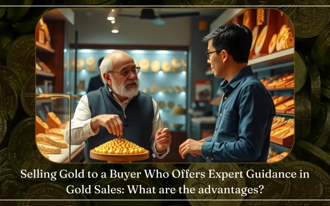 Selling Gold to a Buyer Who Offers Expert Guidance in Gold Sales: What are the advantages?