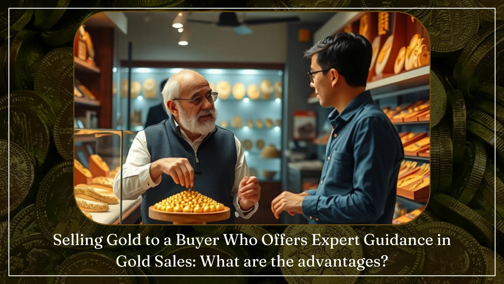 Selling gold to a gold buyer in Bangalore who offers expert guidance