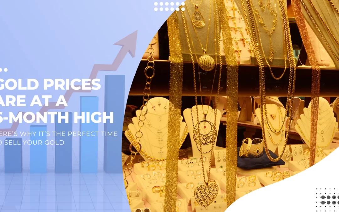 Gold Prices Are at a 6-Month High – Here’s Why It’s the Perfect Time to Sell Your Gold in Bangalore