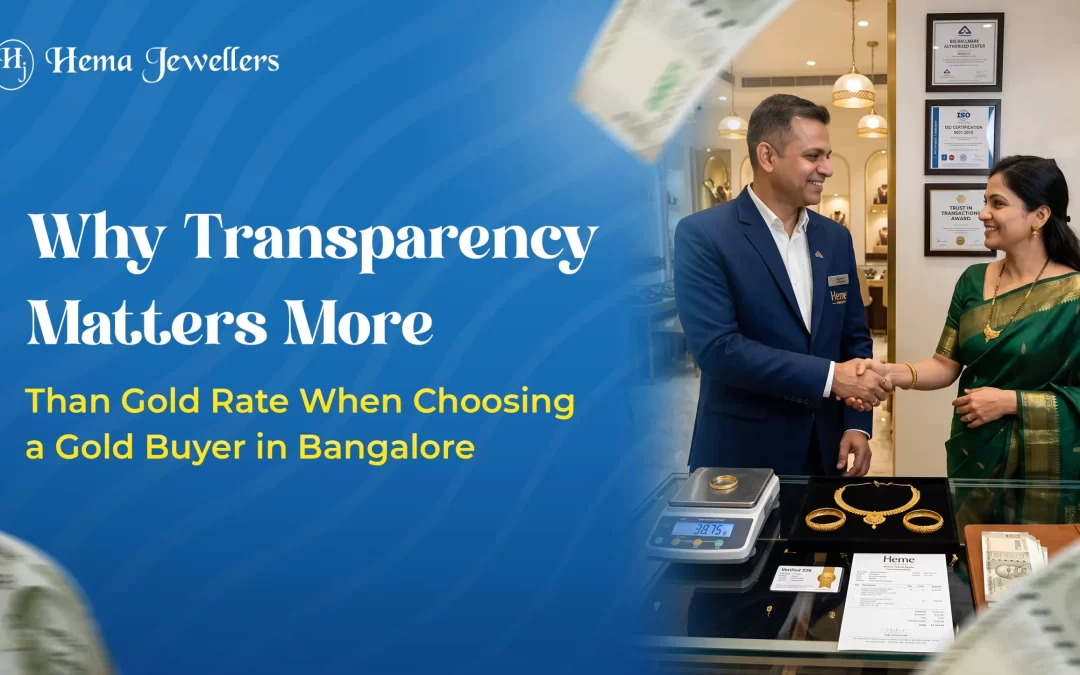 Why Transparency Matters More Than Gold Rate When Choosing a Gold Buyer in Bangalore