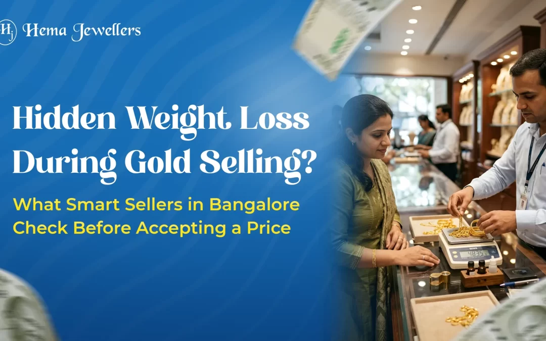 Hidden Weight Loss During Gold Selling? What Smart Sellers in Bangalore Check Before Accepting a Price
